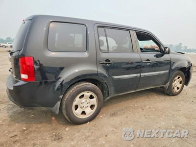 Trzecie zdjęcie samochodu z tyłu: 2013 HONDA PILOT LX VIN:5FNYF4H24DB066380 - miniatura