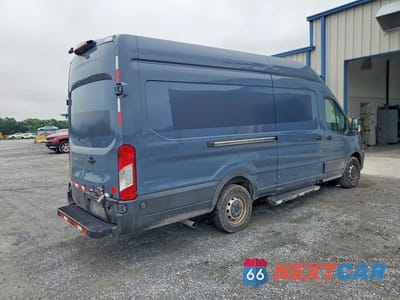 Trzecie zdjęcie samochodu z tyłu: 2020 FORD TRANSIT 250 DELIVERY VAN VIN:1FTBR3X83LKB27359 - miniatura