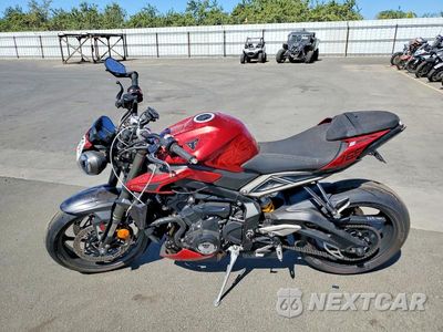 Trzecie zdjęcie samochodu z tyłu: 2025 TRIUMPH MOTORCYCLE STREET TRIPLE 765 RS VIN:SMTA614K3STCG2567 - miniatura