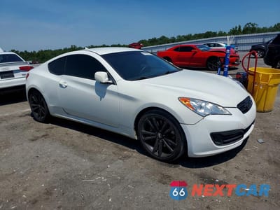 Czwarte zdjęcie samochodu z boku: 2011 HYUNDAI GENESIS COUPE 2.0T VIN:KMHHT6KD9BU054613 - miniatura
