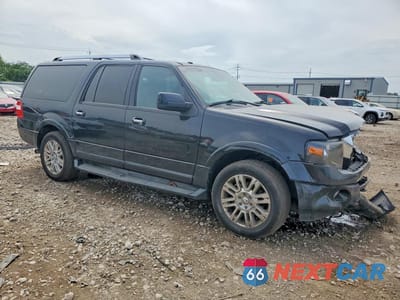 Czwarte zdjęcie samochodu z boku: 2011 FORD EXPEDITION EL LIMITED VIN:1FMJK2A50BEF36520 - miniatura