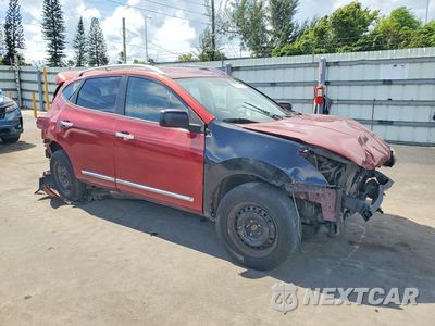 Czwarte zdjęcie samochodu z boku: 2015 NISSAN ROGUE SELECT S VIN:JN8AS5MT1FW670005 - miniatura