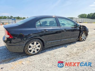 Trzecie zdjęcie samochodu z tyłu: 2009 HONDA CIVIC LX VIN:2HGFA16509H365689 - miniatura