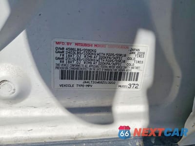 Zdjęcie 13 z 13 samochodu: 2008 MITSUBISHI OUTLANDER SE VIN:JA4LT31W68Z013202 - miniatura