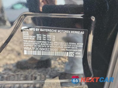 Zdjęcie 13 z 13 samochodu: 2019 BMW 750 XI VIN:WBA7F2C56KB238990 - miniatura