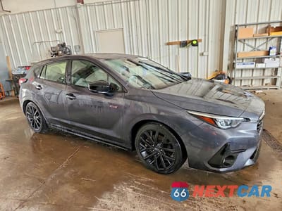 Czwarte zdjęcie samochodu z boku: 2024 SUBARU IMPREZA RS VIN:JF1GUHJC9R8334980 - miniatura
