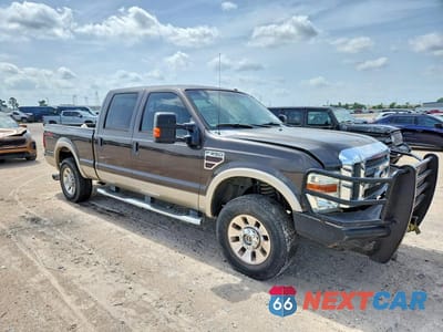 Czwarte zdjęcie samochodu z boku: 2008 FORD F250 SUPER DUTY VIN:1FTSW21R38ED00694 - miniatura