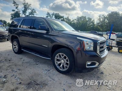 Czwarte zdjęcie samochodu z boku: 2018 GMC YUKON SLT VIN:1GKS1BKCXJR361780 - miniatura