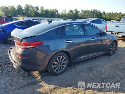 Trzecie zdjęcie samochodu z tyłu: 2019 KIA OPTIMA EX VIN:5XXGU4L19KG306680 - miniatura