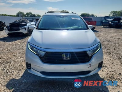 Piąte zdjęcie samochodu w środku: 2021 HONDA ODYSSEY EXL VIN:5FNRL6H72MB044768 - miniatura