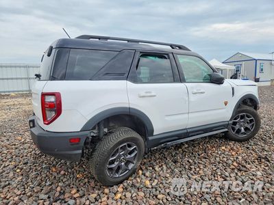 Trzecie zdjęcie samochodu z tyłu: 2023 FORD BRONCO SPORT BADLANDS VIN:3FMCR9D97PRD25301 - miniatura