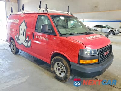 Czwarte zdjęcie samochodu z boku: 2020 GMC SAVANA G2500 VIN:1GTW7AFG9L1223135 - miniatura