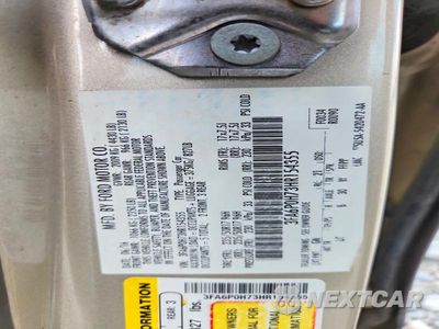Zdjęcie 12 z 12 samochodu: 2017 FORD FUSION SE VIN:3FA6P0H73HR154355 - miniatura