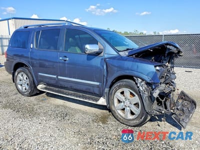 Czwarte zdjęcie samochodu z boku: 2014 NISSAN ARMADA PLATINUM VIN:5N1AA0NE3EN607764 - miniatura