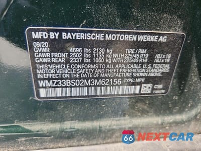 Zdjęcie 12 z 12 samochodu: 2021 MINI COOPER JCW COUNTRYMAN ALL4 VIN:WMZ33BS02M3M62156 - miniatura