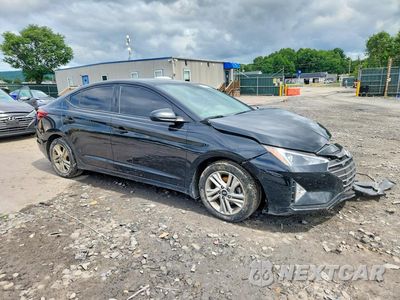 Czwarte zdjęcie samochodu z boku: 2020 HYUNDAI ELANTRA SEL VIN:5NPD84LF8LH541869 - miniatura