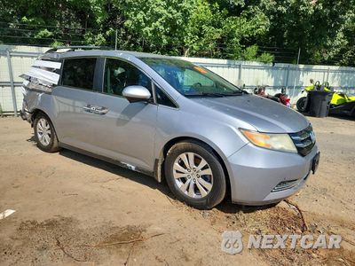 Czwarte zdjęcie samochodu z boku: 2016 HONDA ODYSSEY EXL VIN:5FNRL5H64GB046950 - miniatura