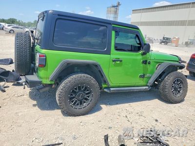 Trzecie zdjęcie samochodu z tyłu: 2019 JEEP WRANGLER SPORT VIN:1C4GJXAG3KW568646 - miniatura