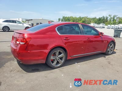 Trzecie zdjęcie samochodu z tyłu: 2008 LEXUS GS 460 VIN:JTHBL96S785001334 - miniatura