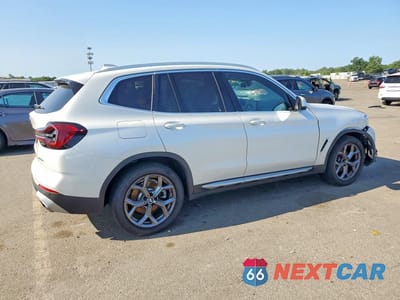 Trzecie zdjęcie samochodu z tyłu: 2024 BMW X3 XDRIVE30I VIN:5UX53DP02R9V84306 - miniatura
