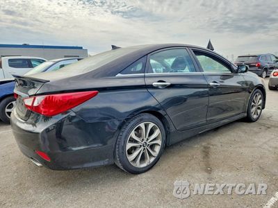 Trzecie zdjęcie samochodu z tyłu: 2014 HYUNDAI SONATA SE VIN:5NPEC4ACXEH924985 - miniatura
