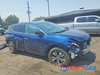 Czwarte zdjęcie samochodu z boku: 2022 NISSAN MURANO S VIN:5N1AZ2AS6NC128136 - miniatura
