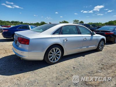 Trzecie zdjęcie samochodu z tyłu: 2013 AUDI A8 L QUATTRO VIN:WAURGAFD9DN003617 - miniatura