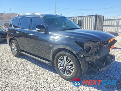 Czwarte zdjęcie samochodu z boku: 2019 INFINITI QX80 VIN:JN8AZ2NE6K9236603 - miniatura