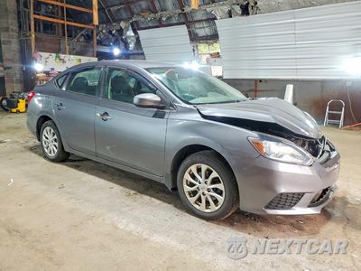 Czwarte zdjęcie samochodu z boku: 2018 NISSAN SENTRA SV VIN:3N1AB7AP4JY319446 - miniatura