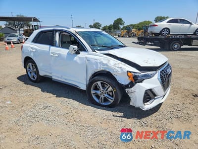 Czwarte zdjęcie samochodu z boku: 2021 AUDI Q3 PREMIUM S LINE 45 VIN:WA1DECF39M1137955 - miniatura