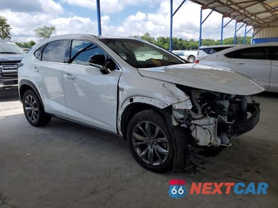 Czwarte zdjęcie samochodu z boku: 2018 LEXUS NX 300 F SPORT VIN:JTJYARBZ1J2091329 - miniatura