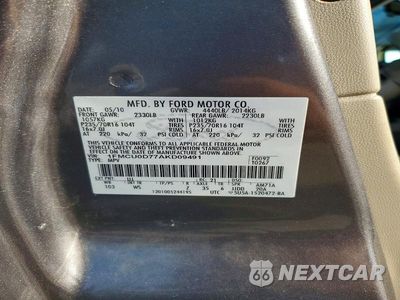 Zdjęcie 13 z 13 samochodu: 2010 FORD ESCAPE XLT VIN:1FMCU0D77AKD09491 - miniatura