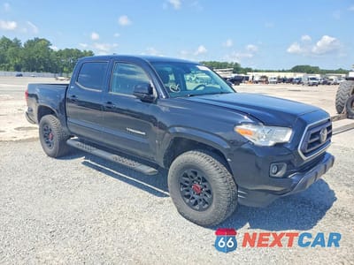Czwarte zdjęcie samochodu z boku: 2022 TOYOTA TACOMA SR5 VIN:3TYAX5GN8NT051334 - miniatura