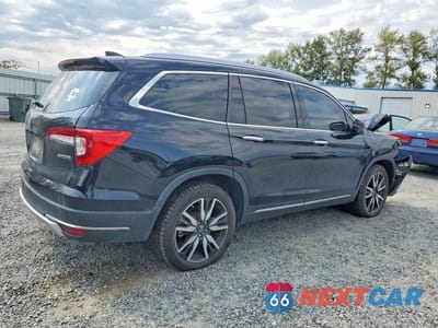 Trzecie zdjęcie samochodu z tyłu: 2022 HONDA PILOT TOURING VIN:5FNYF5H99NB014716 - miniatura