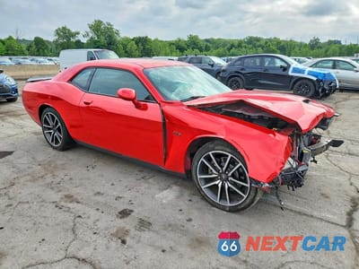 Czwarte zdjęcie samochodu z boku: 2023 DODGE CHALLENGER R/T VIN:2C3CDZBT2PH540070 - miniatura
