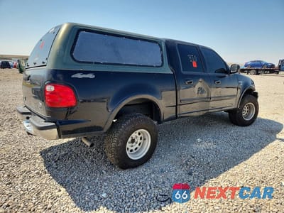 Trzecie zdjęcie samochodu z tyłu: 2001 FORD F150 SUPERCREW VIN:1FTRW08L01KB55674 - miniatura