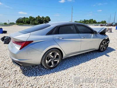 Trzecie zdjęcie samochodu z tyłu: 2021 HYUNDAI ELANTRA LIMITED VIN:5NPLP4AG2MH024143 - miniatura