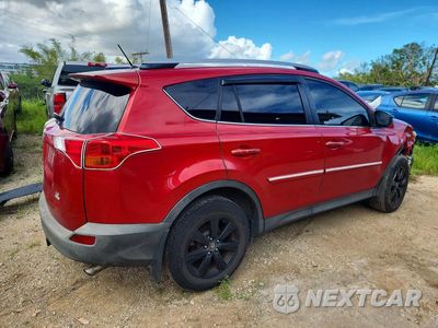 Trzecie zdjęcie samochodu z tyłu: 2014 TOYOTA RAV4 LE VIN:JTMBFREV3ED058345 - miniatura
