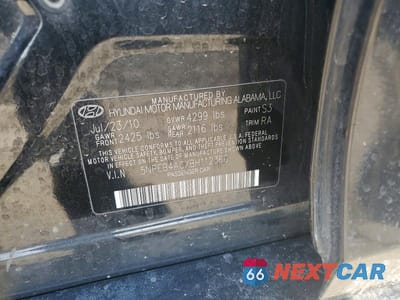 Zdjęcie 12 z 12 samochodu: 2011 HYUNDAI SONATA GLS VIN:5NPEB4ACXBH112360 - miniatura