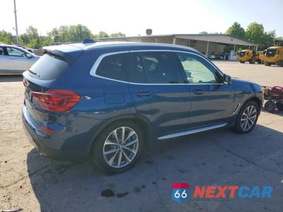 Trzecie zdjęcie samochodu z tyłu: 2019 BMW X3 XDRIVE30I VIN:5UXTR9C59KLD92543 - miniatura