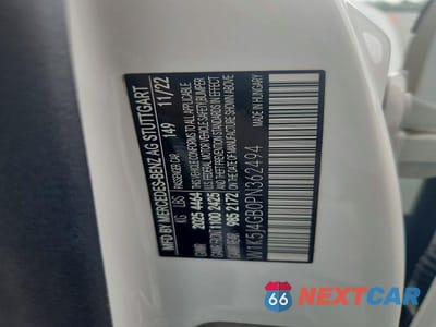Zdjęcie 12 z 12 samochodu: 2023 MERCEDES-BENZ CLA 250 VIN:W1K5J4GB0PN362494 - miniatura