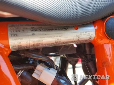 Zdjęcie 9 z 9 samochodu: 2017 KTM 1290 SUPER DUKE GT VIN:VBKV69400HM953751 - miniatura