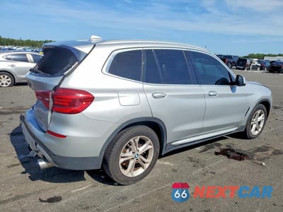 Trzecie zdjęcie samochodu z tyłu: 2020 BMW X3 SDRIVE30I VIN:5UXTY3C06LLE55197 - miniatura