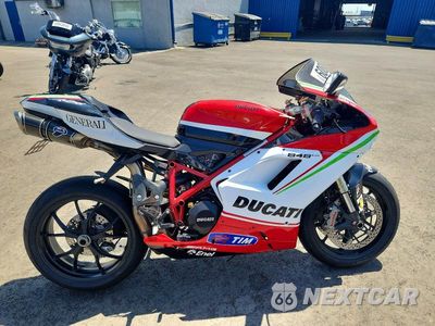 2012 DUCATI SUPERBIKE 848 ZDM1XBMV4CB021609 - główne zdjęcie licytacji z USA - miniatura