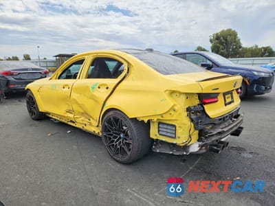 Drugie zdjęcie samochodu z przodu: 2023 BMW M3 COMPETITION VIN:WBS43AY01PFN90020 - miniatura