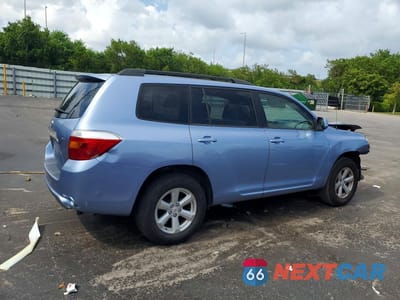 Trzecie zdjęcie samochodu z tyłu: 2008 TOYOTA HIGHLANDER BASE VIN:JTEDS41A982045668 - miniatura