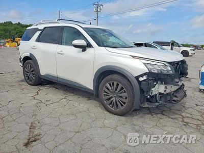 Czwarte zdjęcie samochodu z boku: 2025 NISSAN PATHFINDER SL VIN:5N1DR3CDXSC255730 - miniatura