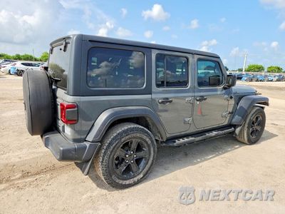 Trzecie zdjęcie samochodu z tyłu: 2019 JEEP WRANGLER UNLIMITED SPORT VIN:1C4HJXDG8KW664126 - miniatura
