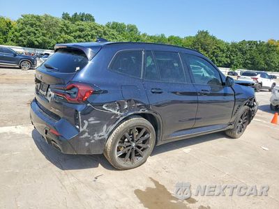 Trzecie zdjęcie samochodu z tyłu: 2023 BMW X3 SDRIVE30I VIN:5UX43DP08P9T17454 - miniatura