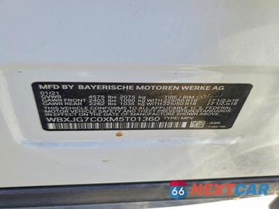 Zdjęcie 13 z 13 samochodu: 2021 BMW X1 SDRIVE28I VIN:WBXJG7C0XM5T01360 - miniatura